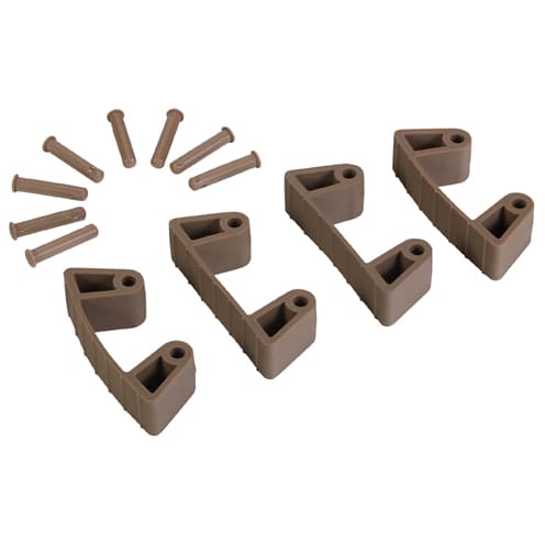 Remco Products 101966 WALL BRACKET CLIPS,4 CLIPS/8 PINS
