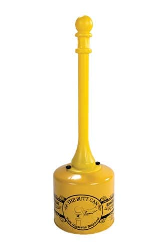Justrite Manufacturing Company LLC 1205 5 GAL SAFETY BUTT CAN YELLOW